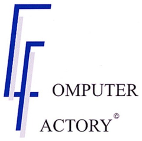 COMPUTER FACTORY Logo (DPMA, 20.05.2003)