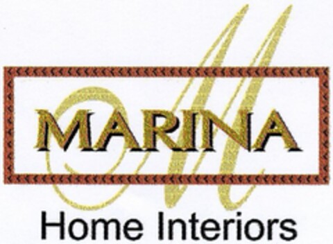 MARINA Home Interiors Logo (DPMA, 11/14/2003)