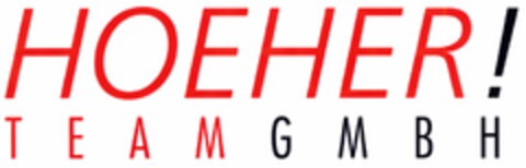 HOEHER! TEAM GMBH Logo (DPMA, 02/26/2004)