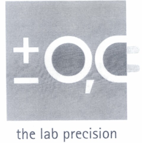 the lab precision Logo (DPMA, 11.03.2005)