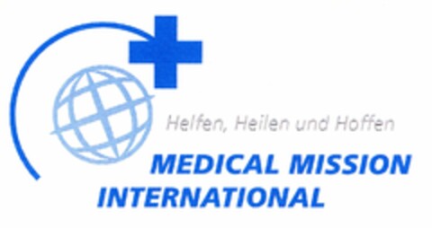 Helfen, Heilen und Hoffen MEDICAL MISSION INTERNATIONAL Logo (DPMA, 23.09.2005)