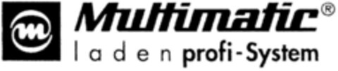 Multimatic ladenprofi-System Logo (DPMA, 14.09.1995)