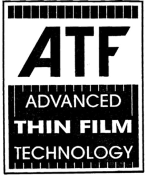 ATF ADVANCED THIN FILM TECHNOLOGY Logo (DPMA, 17.09.1998)