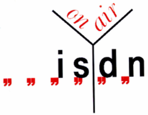 on air isdn Logo (DPMA, 03/13/1999)