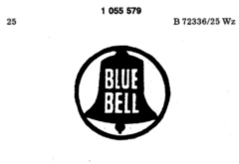 BLUE BELL Logo (DPMA, 03.05.1983)