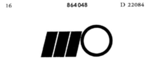 864048 Logo (DPMA, 03.04.1968)