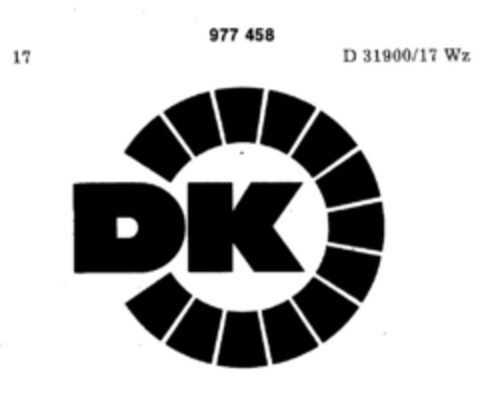 DK Logo (DPMA, 01/13/1978)