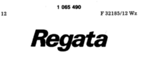 Regata Logo (DPMA, 17.09.1983)