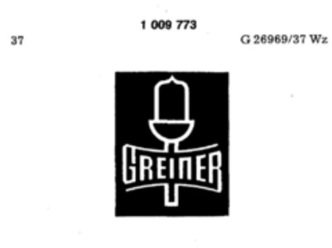 GREINER Logo (DPMA, 31.03.1979)