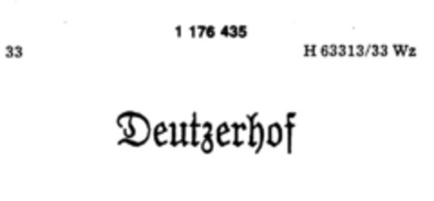 Deutzerhof Logo (DPMA, 31.03.1990)