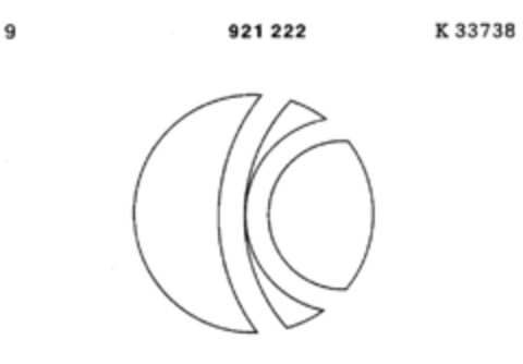 921222 Logo (DPMA, 18.10.1972)