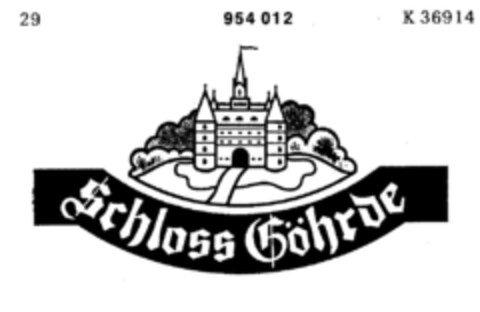 Schloss Göhrde Logo (DPMA, 03.11.1975)