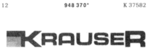 KRAUSER Logo (DPMA, 06/04/1976)