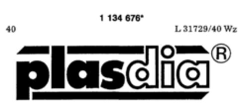 plasdia Logo (DPMA, 12/08/1988)