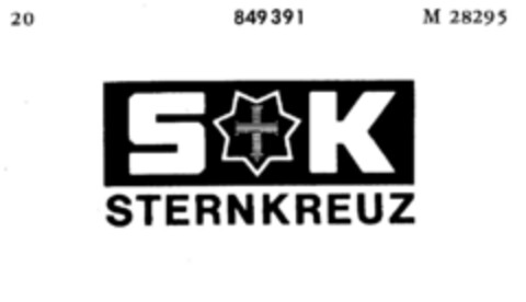 S + K STERNKREUZ Logo (DPMA, 19.09.1967)