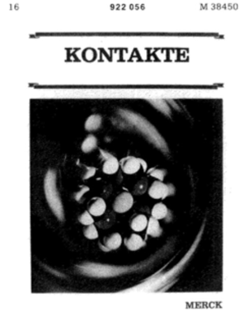 KONTAKTE MERCK Logo (DPMA, 11/07/1973)