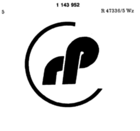 rp Logo (DPMA, 31.10.1988)