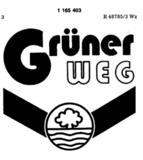 Grüner WEG Logo (DPMA, 05.12.1989)