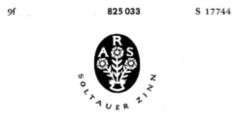 ARS SOLTAUER ZINN Logo (DPMA, 14.07.1965)
