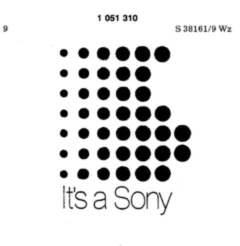 It`s a Sony Logo (DPMA, 02.11.1982)