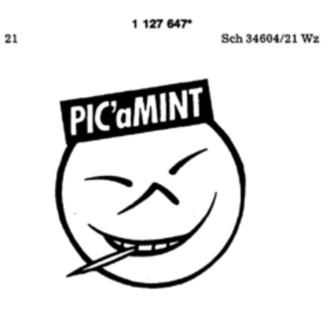 PIC`aMINT Logo (DPMA, 05.08.1988)