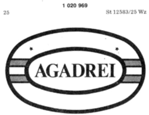 AGADREI Logo (DPMA, 12/19/1980)