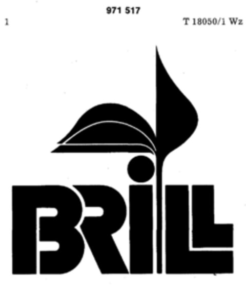 BRILL Logo (DPMA, 16.08.1977)