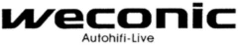 weconic Autohifi-Live Logo (DPMA, 14.05.1991)