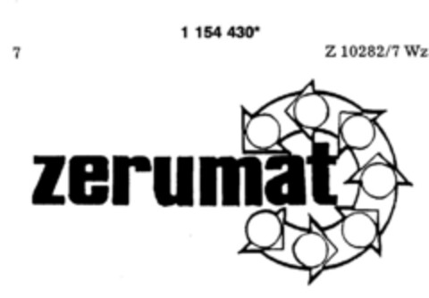 zerumat Logo (DPMA, 18.12.1989)