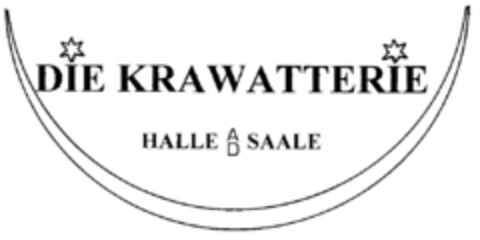 DIE KRAWATTERIE HALLE SAALE Logo (DPMA, 12/17/2001)