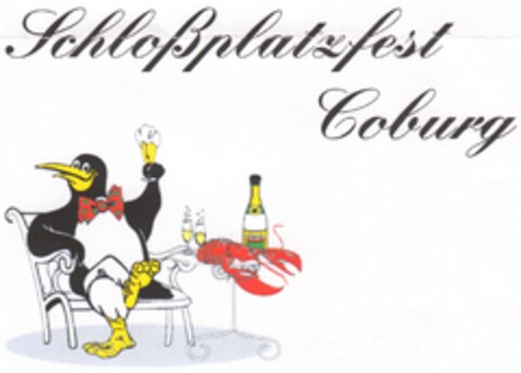 Schloßplatzfest Coburg Logo (DPMA, 20.04.2009)