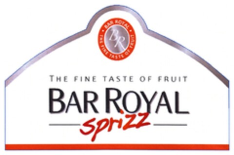 THE FINE TASTE OF FRUIT BAR ROYAL sprizz Logo (DPMA, 30.10.2010)