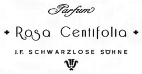 Rosa Centifolia J.F. SCHWARZLOSE SÖHNE Logo (DPMA, 29.12.2010)