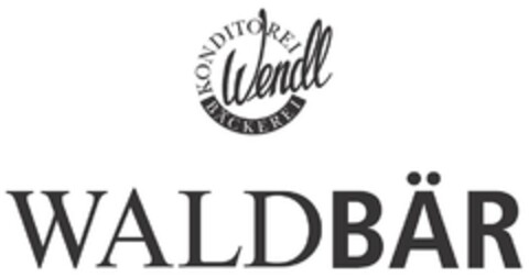 KONDITOREI BÄCKEREI Wendl WALDBÄR Logo (DPMA, 14.07.2014)