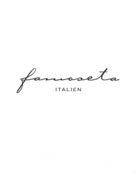 famoseta ITALIEN Logo (DPMA, 04/18/2016)