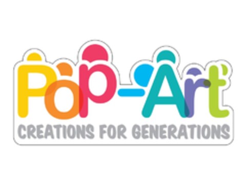 Pop-Art CREATIONS FOR GENERATIONS Logo (DPMA, 06.06.2016)