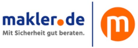 makler.de Mit Sicherheit gut beraten. Logo (DPMA, 11/21/2016)