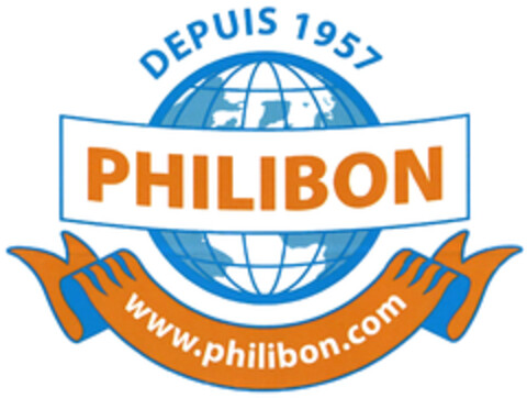PHILIBON DEPUIS 1957 www.philibon.com Logo (DPMA, 15.01.2014)