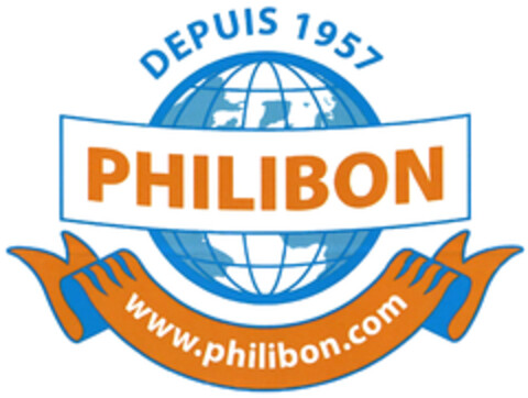 PHILIBON DEPUIS 1957 www.philibon.com Logo (DPMA, 01/15/2014)