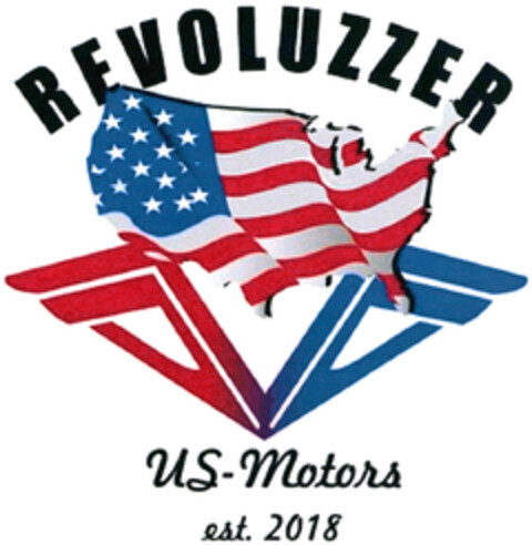 REVOLUZZER US-Motors est. 2018 Logo (DPMA, 04.01.2022)