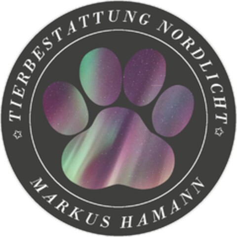 TIERBESTATTUNG NORDLICHT MARKUS HAMANN Logo (DPMA, 09/10/2023)