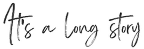 It's a long story Logo (DPMA, 04.07.2024)