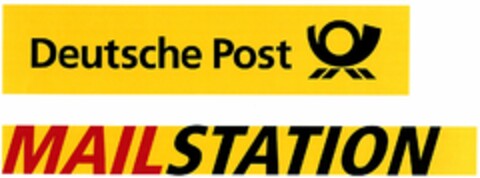 Deutsche Post MAILSTATION Logo (DPMA, 06/19/2004)