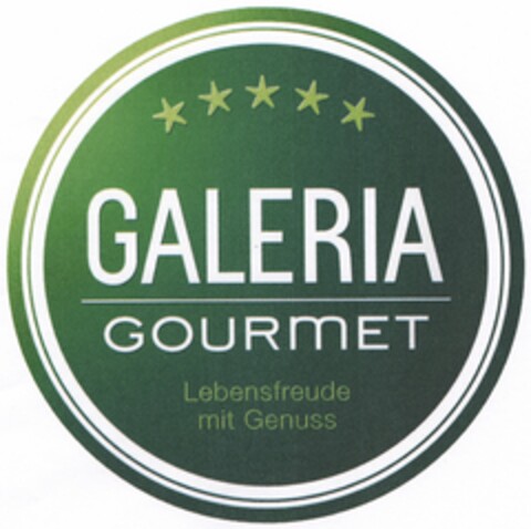 GALERIA GOURMET Lebensfreude mit Genuss Logo (DPMA, 02.09.2005)