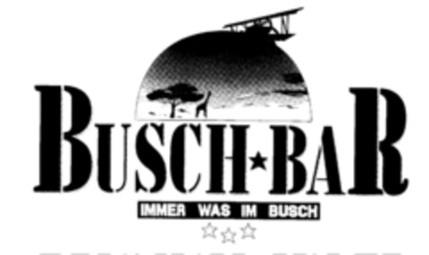 BUSCH BAR IMMER WAS IM BUSCH Logo (DPMA, 01/24/1995)