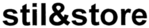 stil&store Logo (DPMA, 12/07/1996)