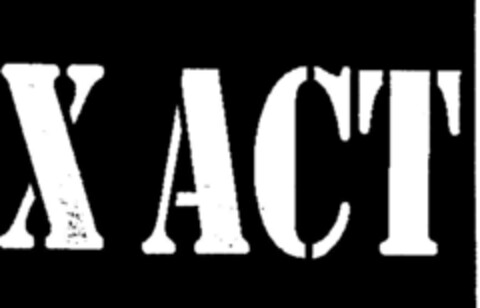 X ACT Logo (DPMA, 13.08.1997)