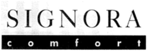 SIGNORA comfort Logo (DPMA, 27.09.1997)