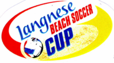 Langnese BEACH SOCCER CUP Logo (DPMA, 03.03.1998)