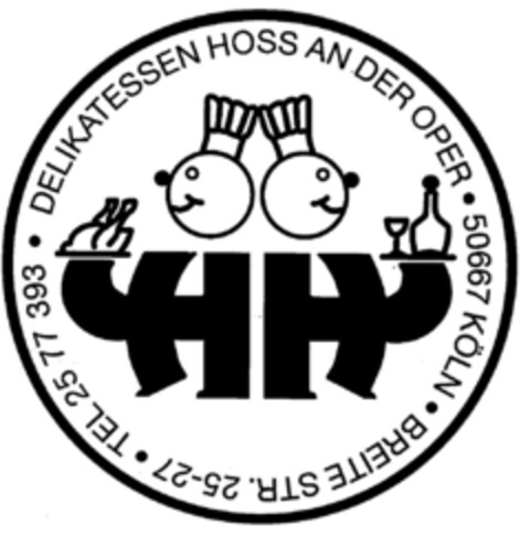 DELIKATESSEN HOSS AN DER OPER Logo (DPMA, 04/15/1998)